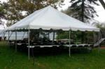 20' wide x 30' long pole tent